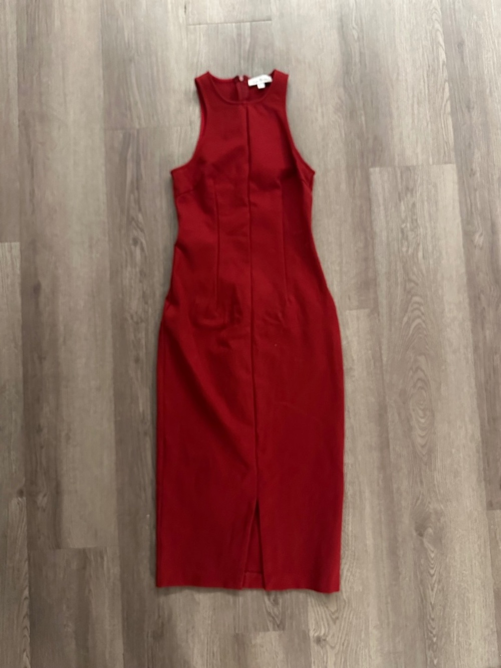Love Bonito Midi Body Con Red Dress (NEW)